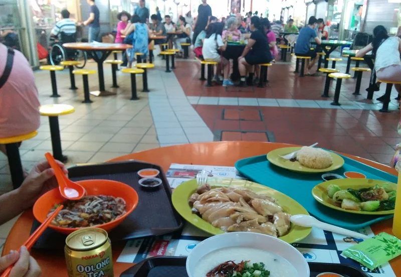 ホーカーの料理