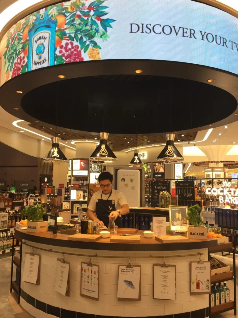 第4ターミナルの免税店