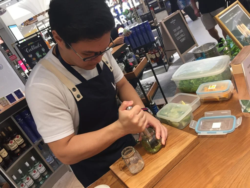 第4ターミナルの免税店