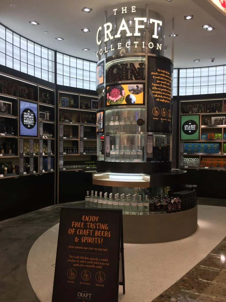 第4ターミナルの免税店