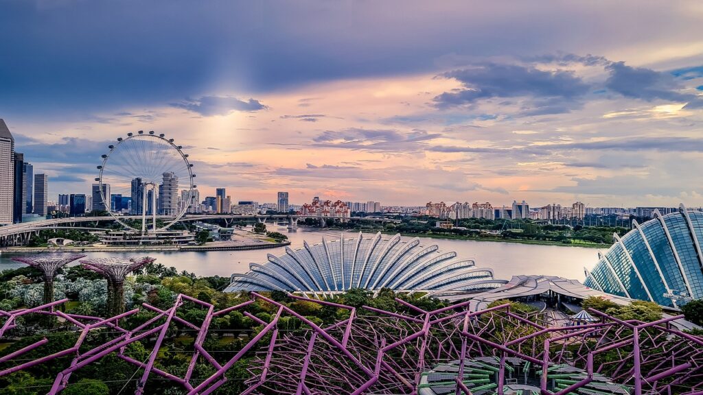 シンガポール市街地